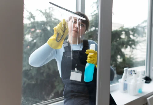 Nettoyage de vitres intérieures et extérieures à Montgardin